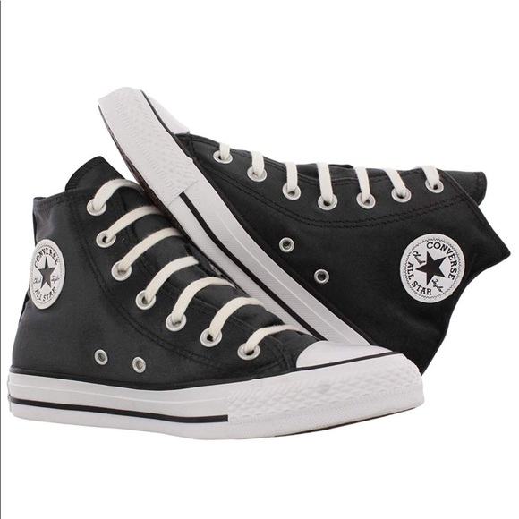 black velvet high top converse
